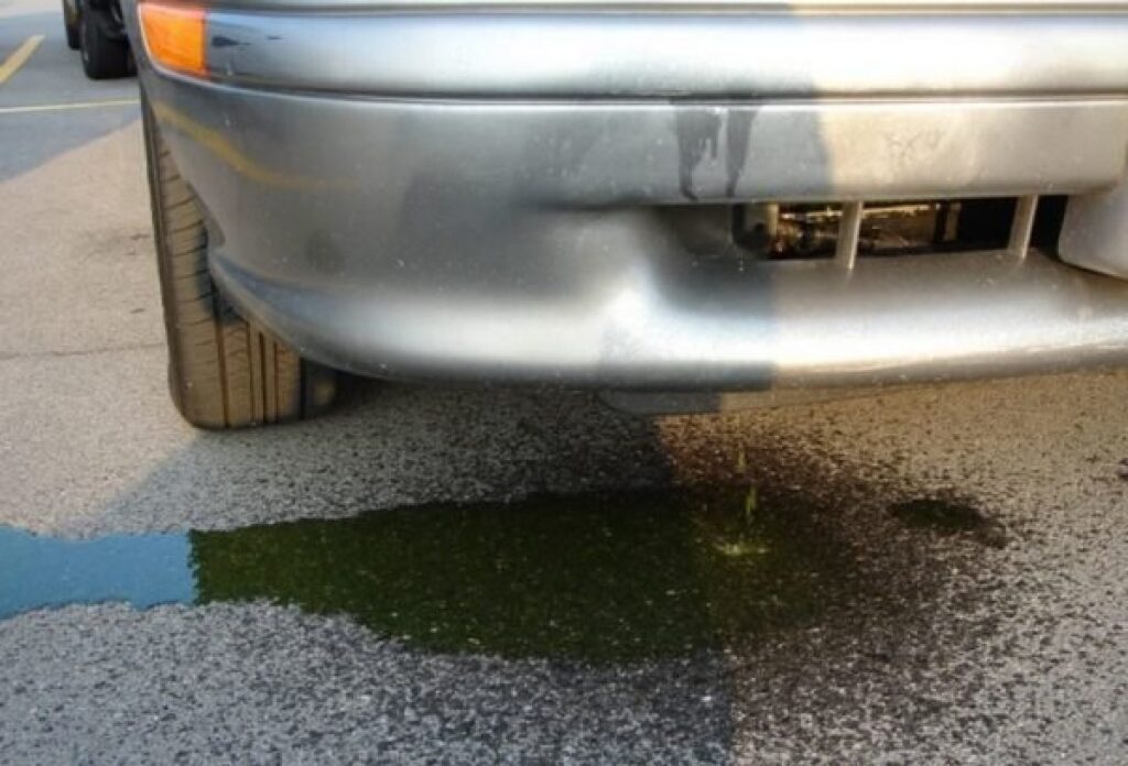 Утечка антифриза Утечка